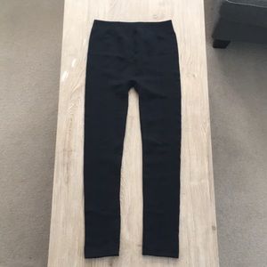 Fleece Lined Black Leggings